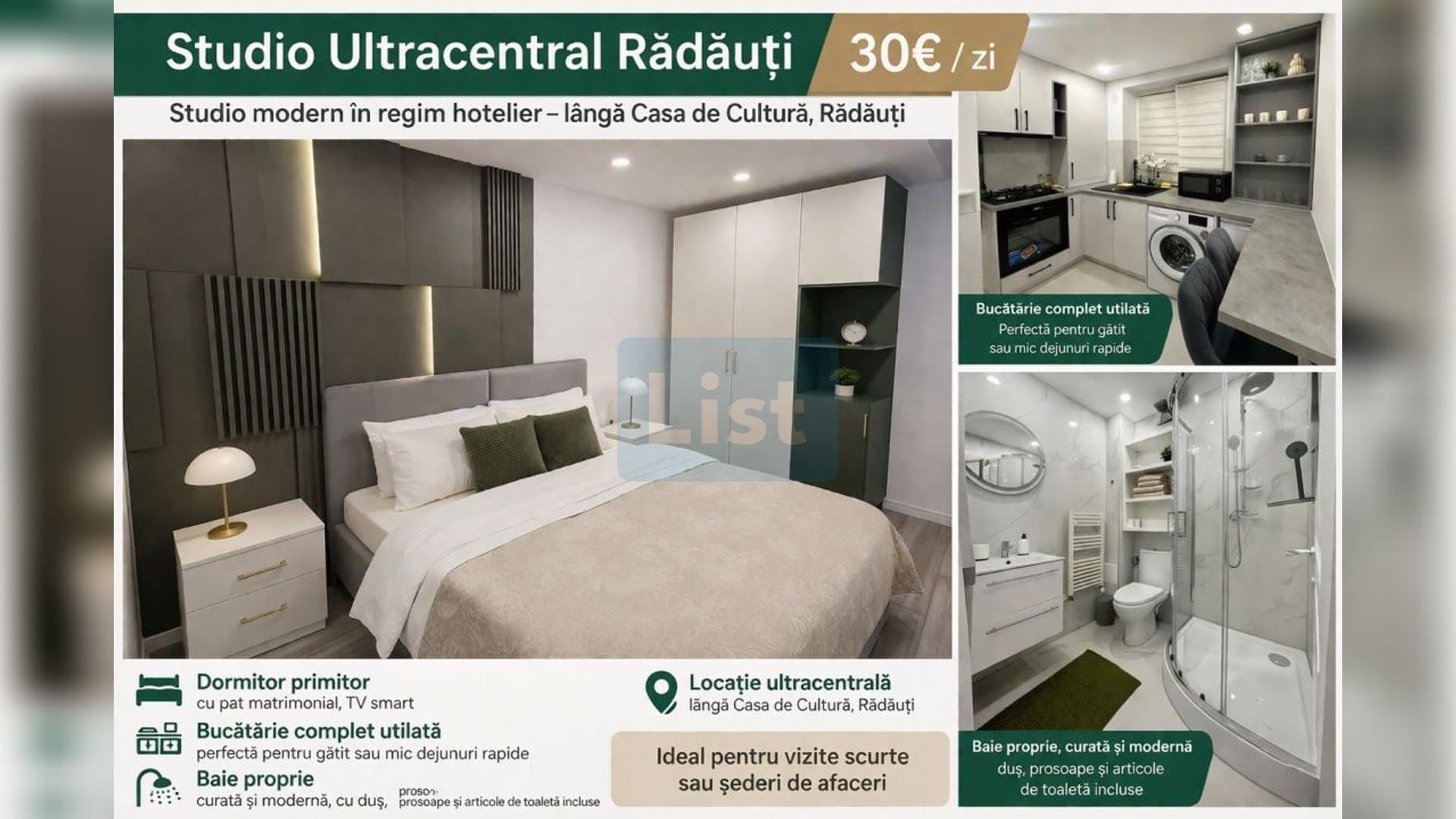 Apartament de inchiriat - Regim hotelier