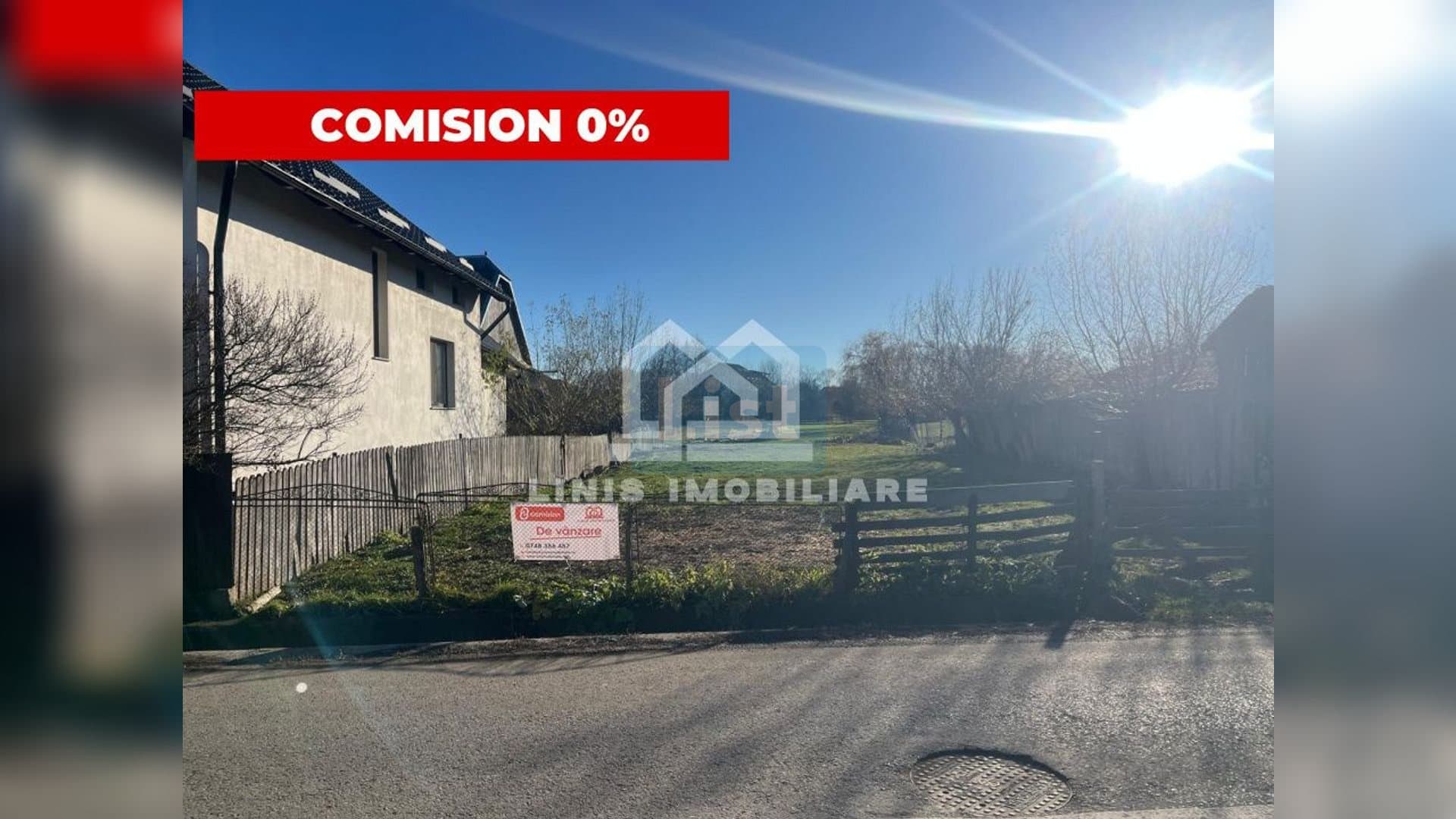 COMISION 0% Teren intravilan de 3900 mp