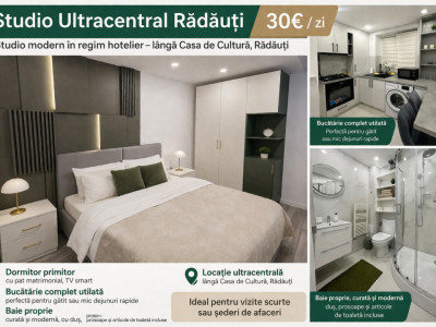 Apartament de inchiriat - Regim hotelier 