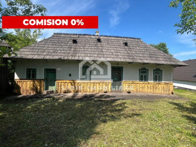 COMISION 0% Casa batraneasca cu 2000mp teren, front stradal 32ml
