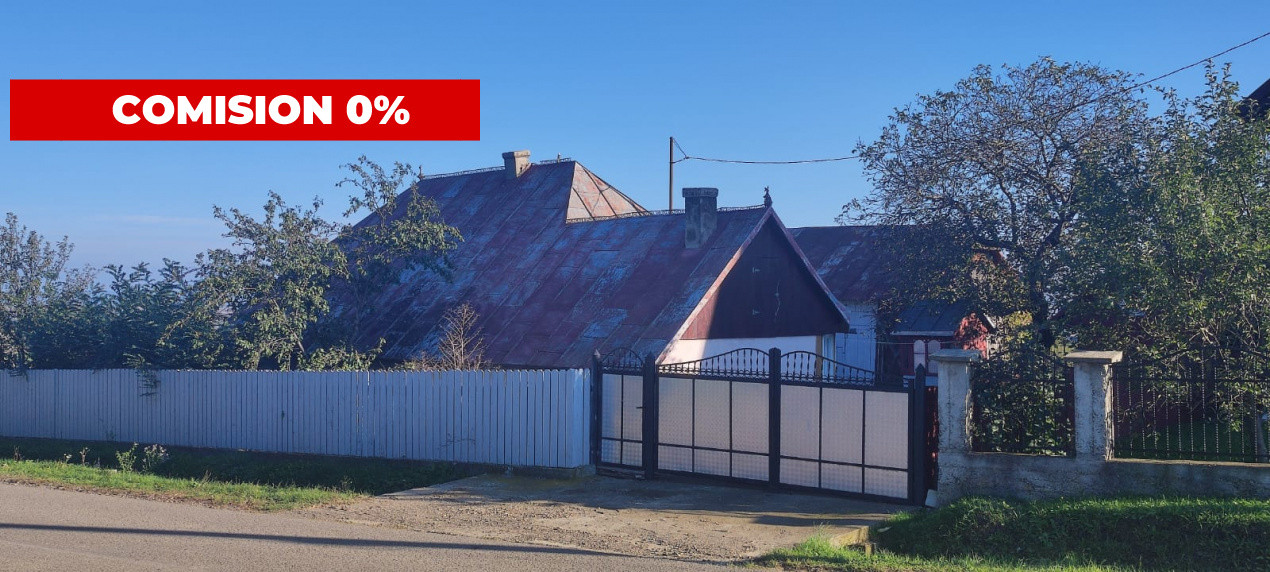 COMISION 0% Casa + 2310 mp teren intravilan