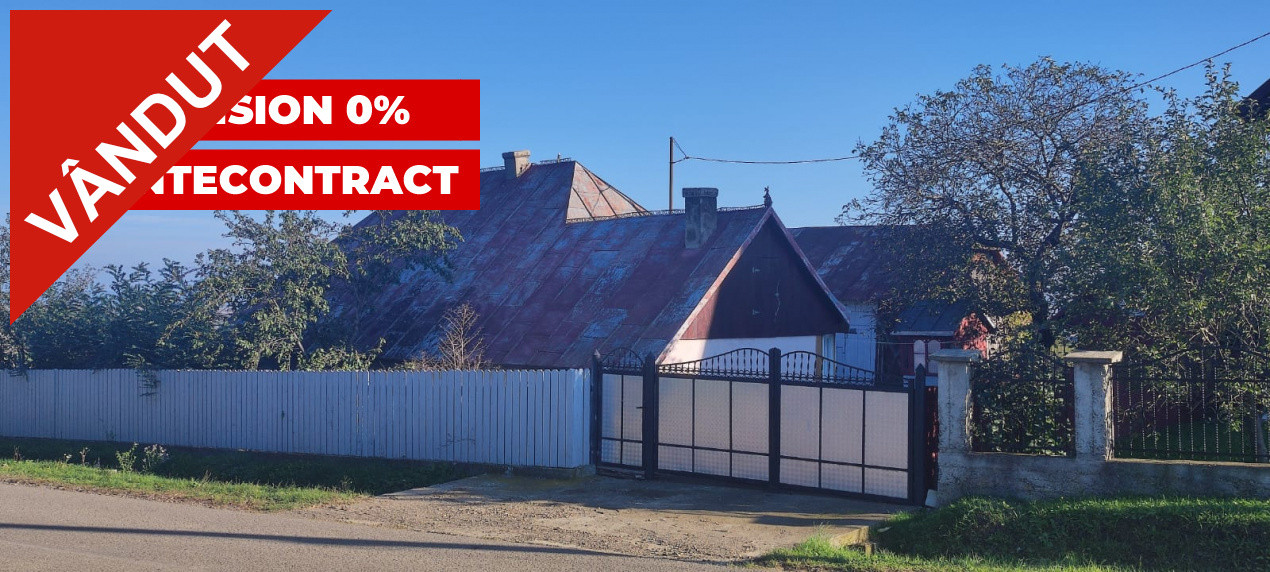 COMISION 0% Casa + 2310 mp teren intravilan
