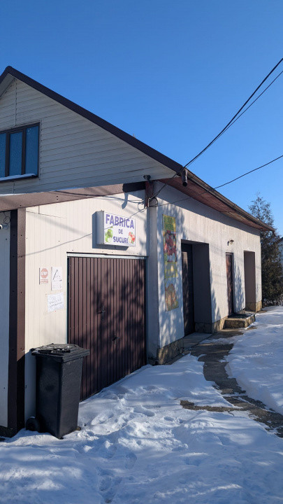 COMISION 0% Afacere fabrica de sucuri, 3 hale, livada + 7700 mp teren intravilan