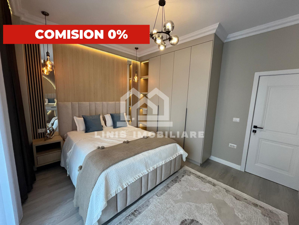 COMISION 0% Apartament 3 camere LUX, mobilat și utilat, 74 mp